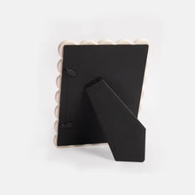 Load image into Gallery viewer, CAROLINE GARDNER | Lilac/Teal Scallop Edge 4"x6" Photo Frame