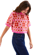 Load image into Gallery viewer, CARA &amp; THE SKY | Lucky Tee | Pink