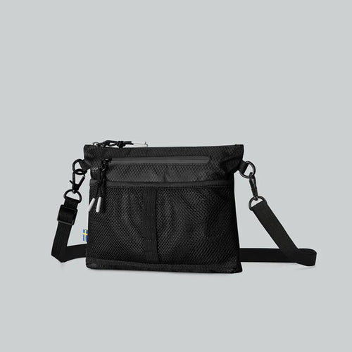 GASTON LUGA | Lightweight Crossbody Bag | Black - LONDØNWORKS