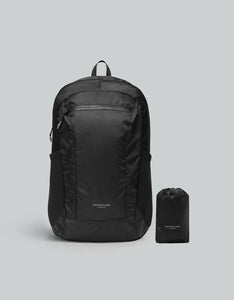 GASTON LUGA | Lightweight Packable Backpack | Black - LONDØNWORKS