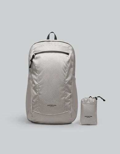 GASTON LUGA | Lightweight Packable Backpack | Taupe - LONDØNWORKS