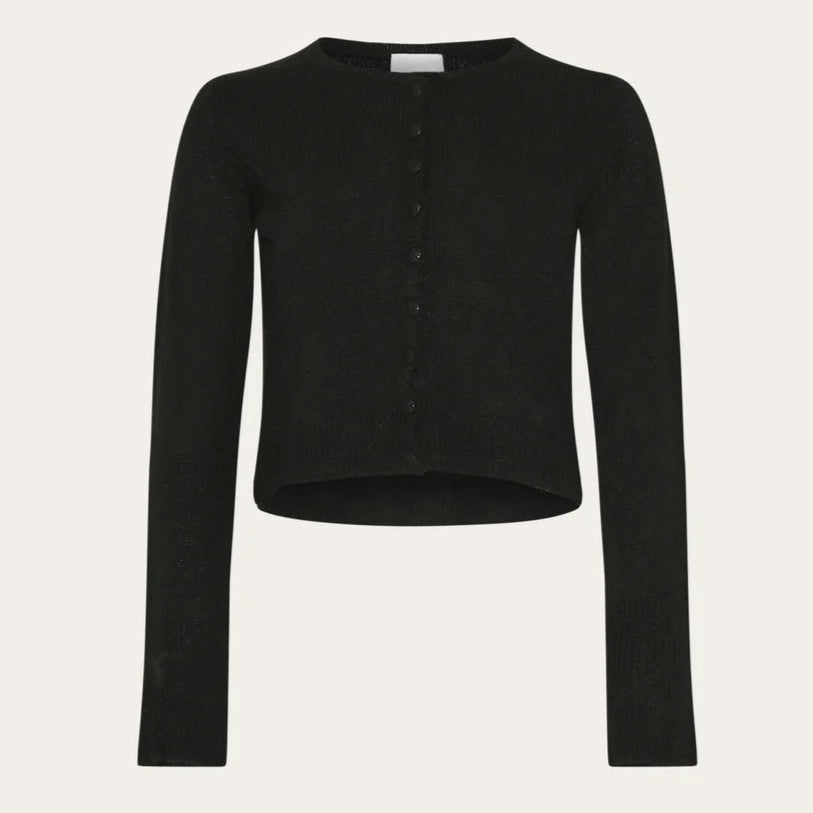 NOELLA | Lya Knit Cardigan | Black - LONDØNWORKS