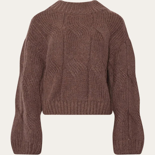 NOELLA | Lynx Knit | Morel - LONDØNWORKS