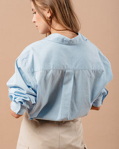 GRACE & MILA | Maupassant Shirt | Blue - LONDØNWORKS