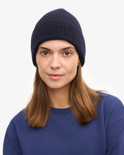 Load image into Gallery viewer, COLORFUL STANDARD | Merino Wool Beanie | Navy Blue