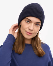 Load image into Gallery viewer, COLORFUL STANDARD | Merino Wool Beanie | Navy Blue
