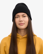 Load image into Gallery viewer, COLORFUL STANDARD | Merino Wool Beanie | Deep Black
