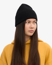 Load image into Gallery viewer, COLORFUL STANDARD | Merino Wool Beanie | Deep Black