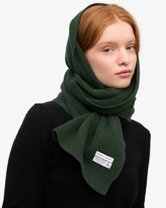 COLORFUL STANDARD | Merino Wool Scarf | Emerald Green