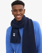 Load image into Gallery viewer, COLORFUL STANDARD | Merino Wool Scarf | Marine Blue - LONDØNWORKS