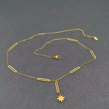 Load image into Gallery viewer, M. QUEENA | Star Charm Necklace| Gold Plated - LONDØNWORKS