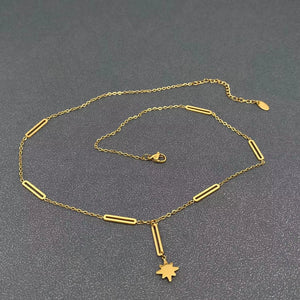 M. QUEENA | Star Charm Necklace| Gold Plated - LONDØNWORKS