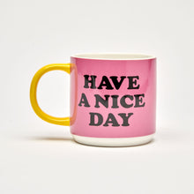 Load image into Gallery viewer, MAGPIE | Peanuts Have A Nice Day Mug | Pink - LONDØNWORKS