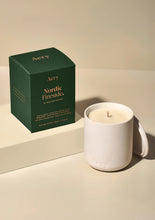 Load image into Gallery viewer, AERY | Nordic Fireside Scented Candle | White Clay - LONDØNWORKS