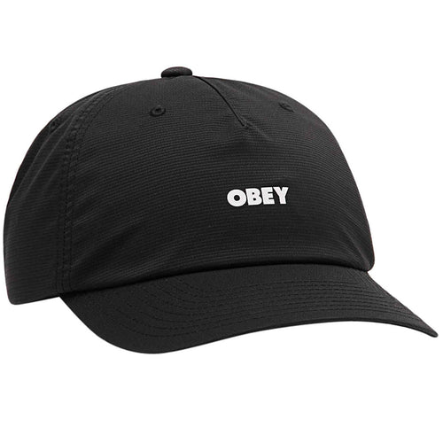 OBEY | Obey Miles 5 Panel Strap Back | Black - LONDØNWORKS