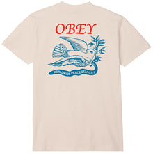 Load image into Gallery viewer, OBEY | Peace Delivery Dove T-shirt | Cream