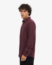 Load image into Gallery viewer, COLORFUL STANDARD | Organic Flannel Shirt |Oxblood Red