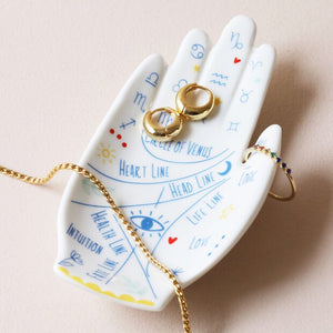 LISA ANGEL | Palm Reading Trinket Dish | Ceramic - LONDØNWORKS