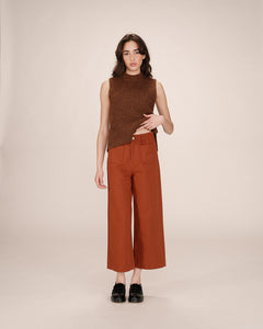 GRACE & MILA | Sole Trousers | Camel - LONDØNWORKS
