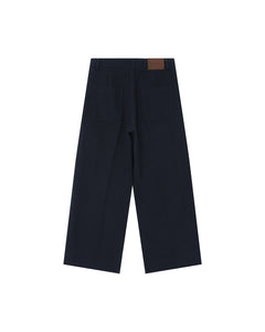 GRACE & MILA | Sole Trousers | Marine - LONDØNWORKS