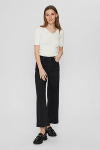 NÜMPH | Nuparis Cropped Jeans | Black