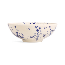 Load image into Gallery viewer, ABS POTTERY | Pasta Bowl | Blue Splatter