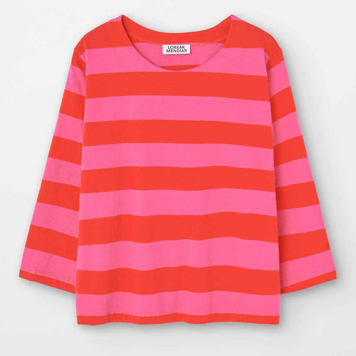 LOREAK MENDIAN | Matsala T-Shirt | Pink/Orange - LONDØNWORKS
