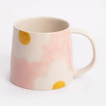 Load image into Gallery viewer, CAROLINE GARDNER | Pink/Mustard Large Flower Mug