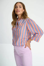 Load image into Gallery viewer, POM AMSTERDAM | Mia Blouse | Lilac &amp; Peach - LONDØNWORKS
