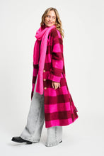 Load image into Gallery viewer, POM AMSTERDAM | Check Coat | Plum Pink - LONDØNWORKS