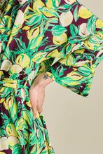 Load image into Gallery viewer, POM AMSTERDAM | Lemon Tree Crinkle Dress | Multi - LONDØNWORKS