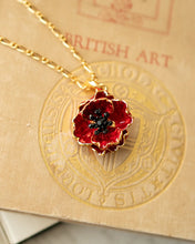 Load image into Gallery viewer, BILL SKINNER | Poppy Pendant Necklace | Gold - LONDØNWORKS