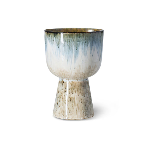 HKLIVING | Ceramic Retro Flower Pot | Glacier