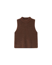 Load image into Gallery viewer, GRACE &amp; MILA | Sablon Pullover Vest | Acajou - LONDØNWORKS