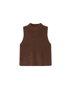 GRACE & MILA | Sablon Pullover Vest | Acajou - LONDØNWORKS