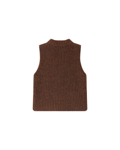GRACE & MILA | Sablon Pullover Vest | Acajou - LONDØNWORKS