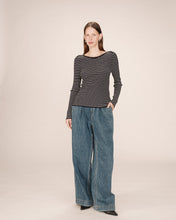 Load image into Gallery viewer, GRACE &amp; MILA | Samedi Striped Top | Marine - LONDØNWORKS