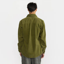 Load image into Gallery viewer, REVOLUTION | 3776 Utility Overshirt Corduroy | Green - LONDØNWORKS
