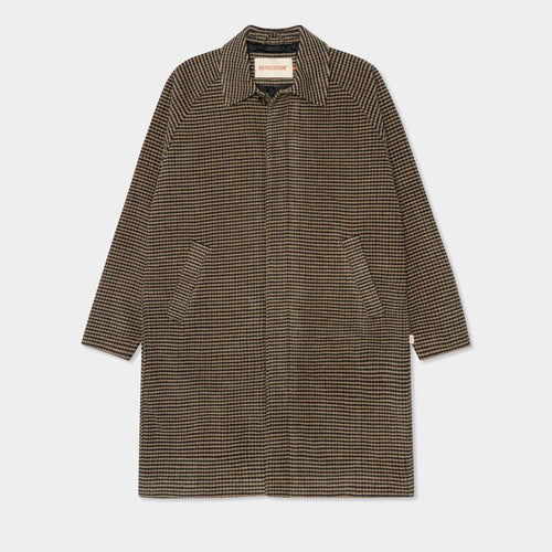 REVOLUTION | 7814 Mac Coat | Green - LONDØNWORKS