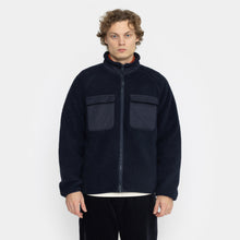 Load image into Gallery viewer, REVOLUTION | 7817 Raglan Pocket Fleece | Navy - LONDØNWORKS