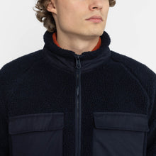 Load image into Gallery viewer, REVOLUTION | 7817 Raglan Pocket Fleece | Navy - LONDØNWORKS