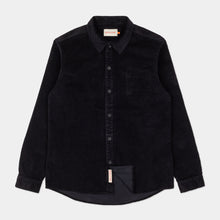 Load image into Gallery viewer, REVOLUTION | 3889 Casual Overshirt Corduroy | Black - LONDØNWORKS