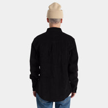 Load image into Gallery viewer, REVOLUTION | 3889 Casual Overshirt Corduroy | Black - LONDØNWORKS