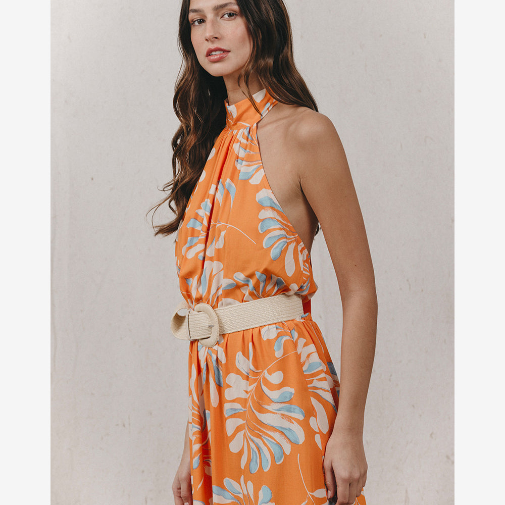 GRACE & MILA | Kendall Dress | Orange - LONDØNWORKS