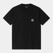 Load image into Gallery viewer, CARHARTT WIP | S/S Pocket Heart T-Shirt | Black - LONDØNWORKS