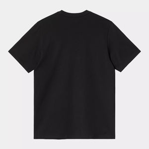 CARHARTT WIP | S/S Pocket Heart T-Shirt | Black - LONDØNWORKS