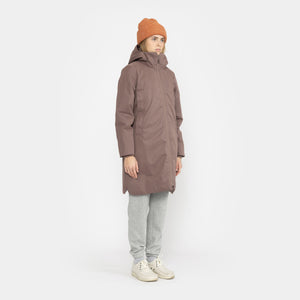 SELFHOOD | 77289 Hooded Coat | Dust Purple - LONDØNWORKS