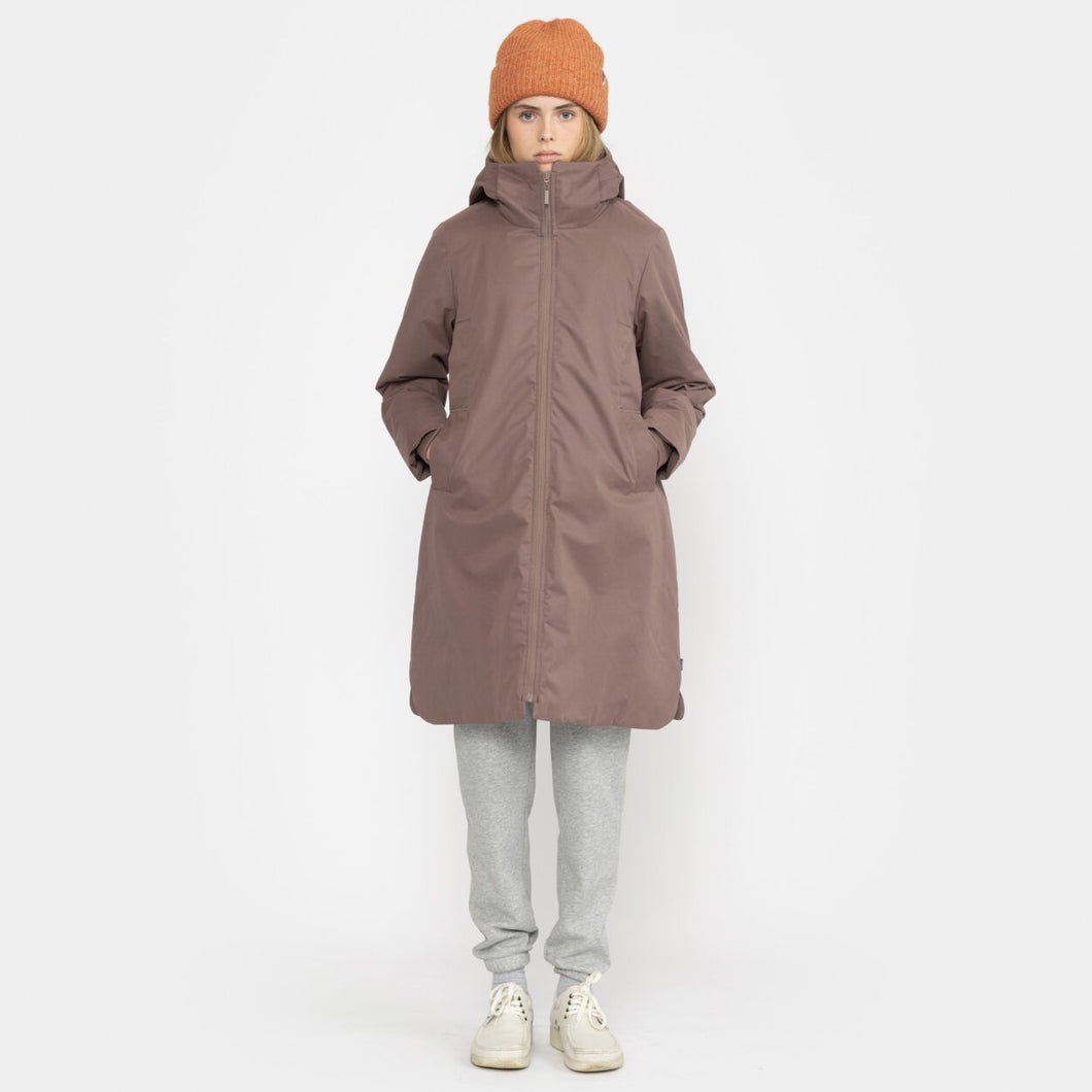 SELFHOOD | 77289 Hooded Coat | Dust Purple - LONDØNWORKS