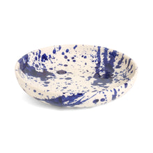 Load image into Gallery viewer, ABS POTTERY | Shallow Bowl | Blue Splatter
