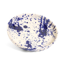 Load image into Gallery viewer, ABS POTTERY | Shallow Bowl | Blue Splatter